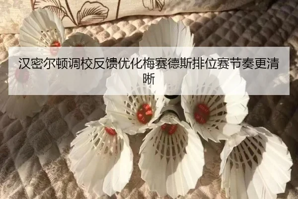 汉密尔顿调校反馈优化梅赛德斯排位赛节奏更清晰（KAIYUN）